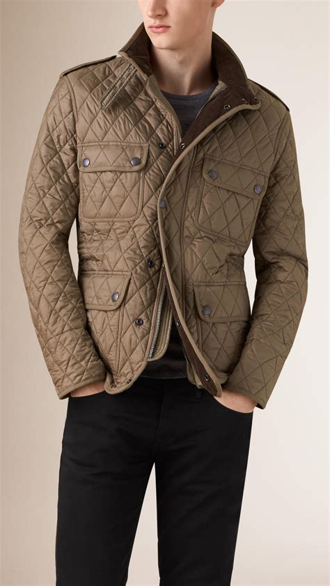 burberry quilted jacket men.